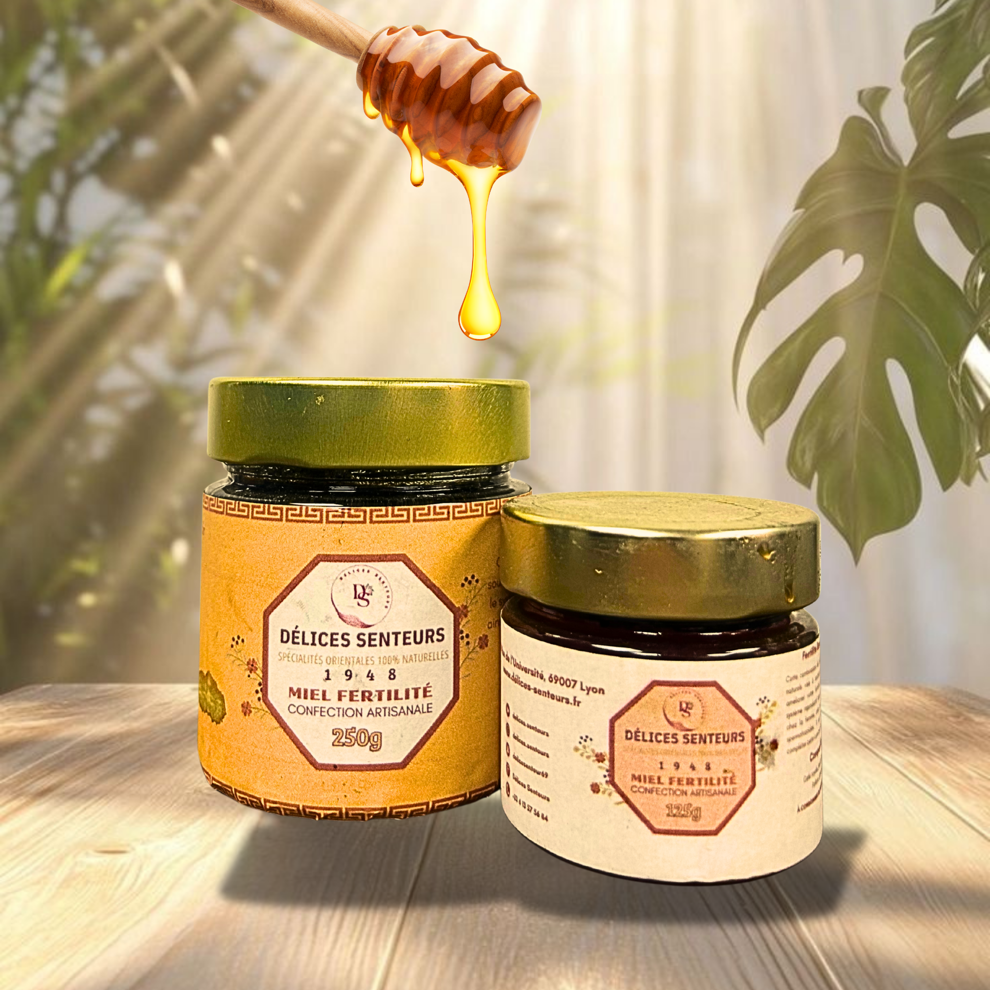 Miel Fertilité 250g - Délices Senteurs | Soutien Naturel & Vitalité Reproductive