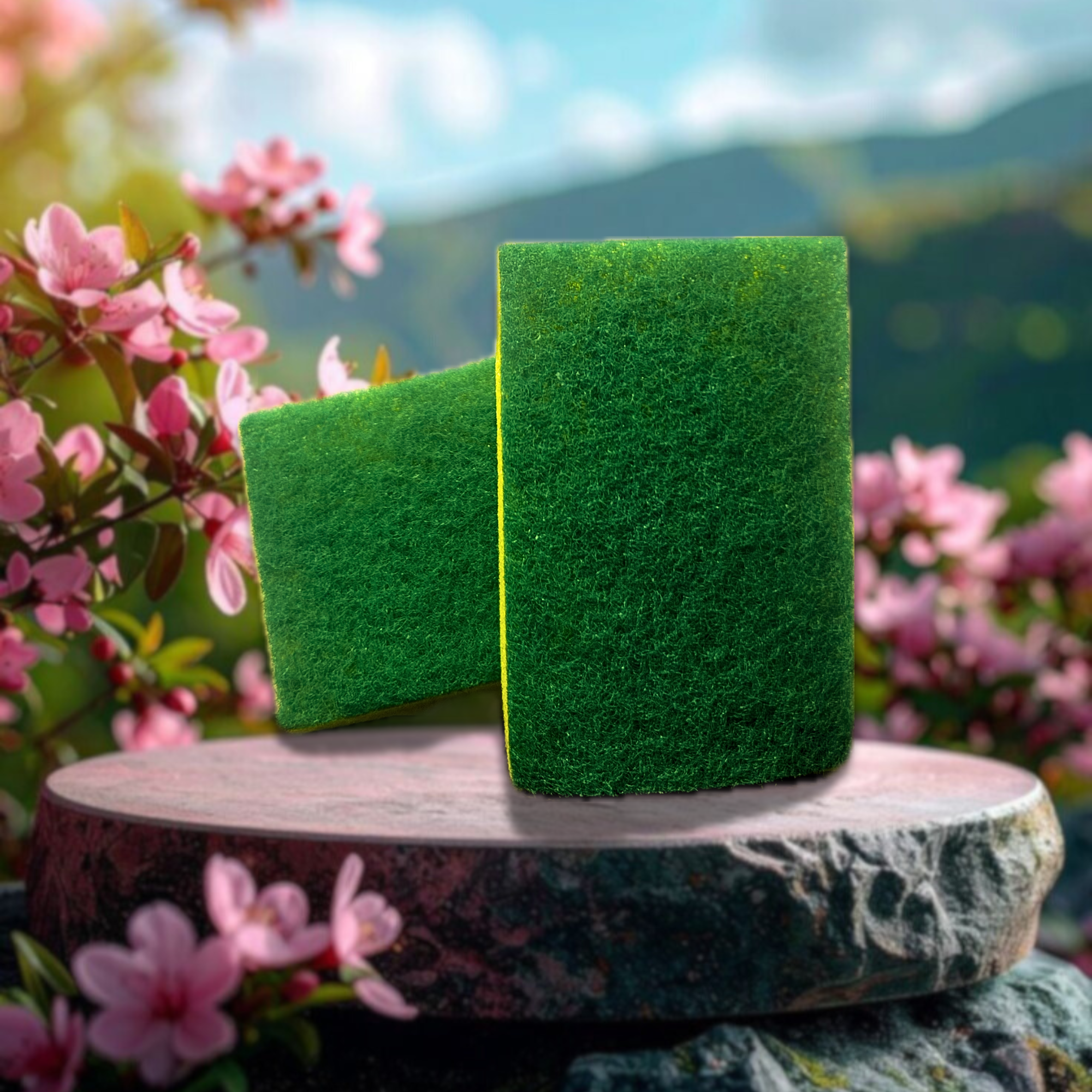 Éponge à récurer écologique