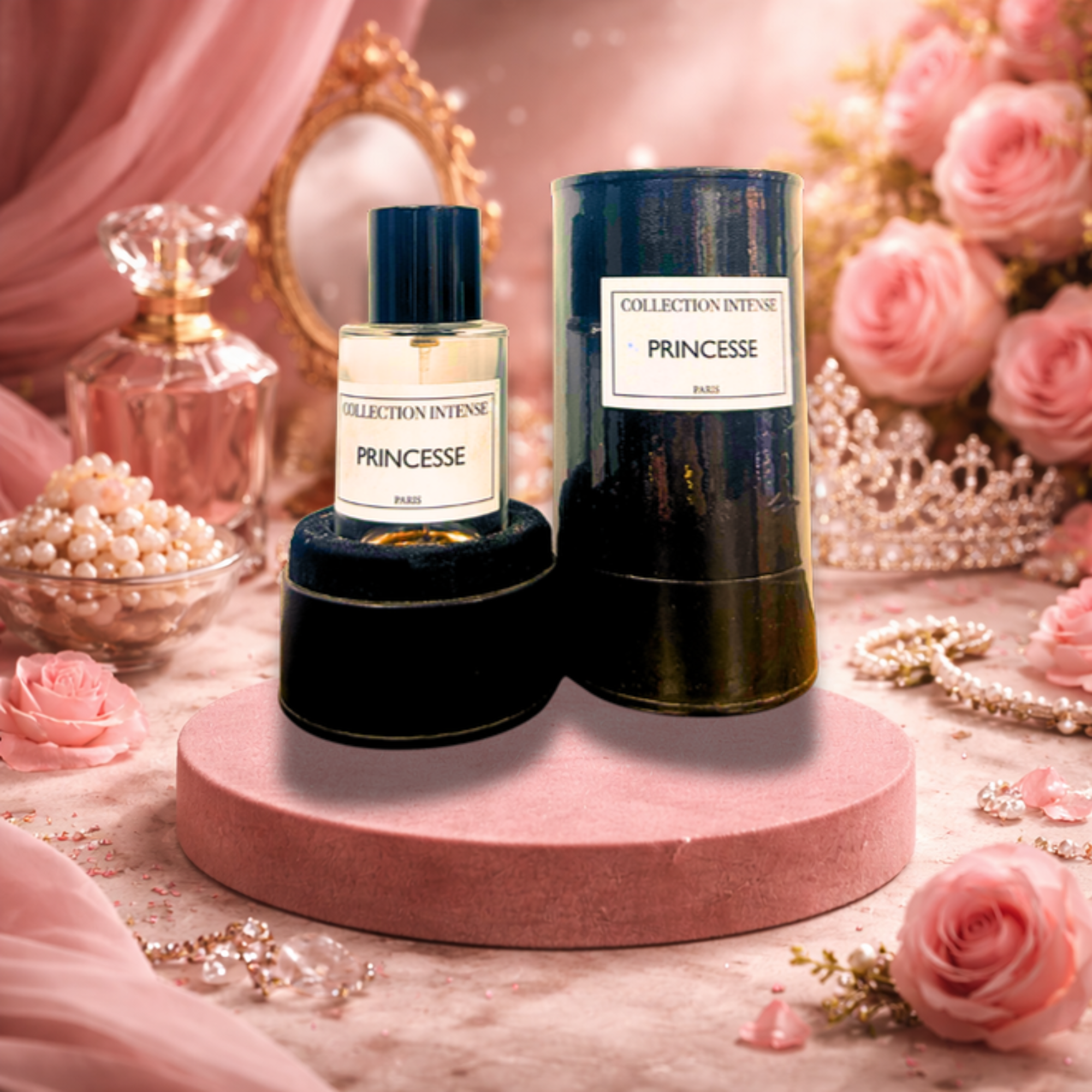 Princesse - Collection Intense Paris | Eau de Parfum Femme - Élégance Florale & Majestueuse