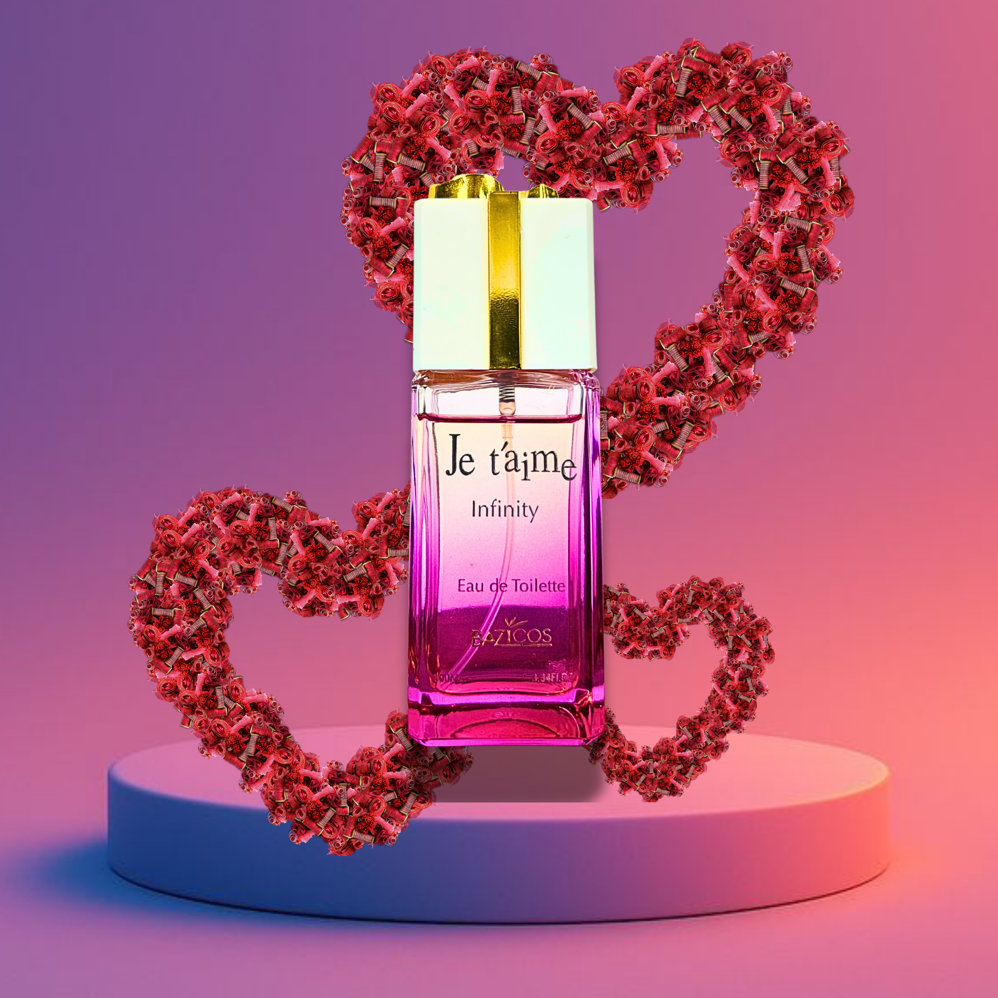 Je t'aime Infinity - Eau de Toilette pour Elle | Sillage Floral & Féminité Infinie