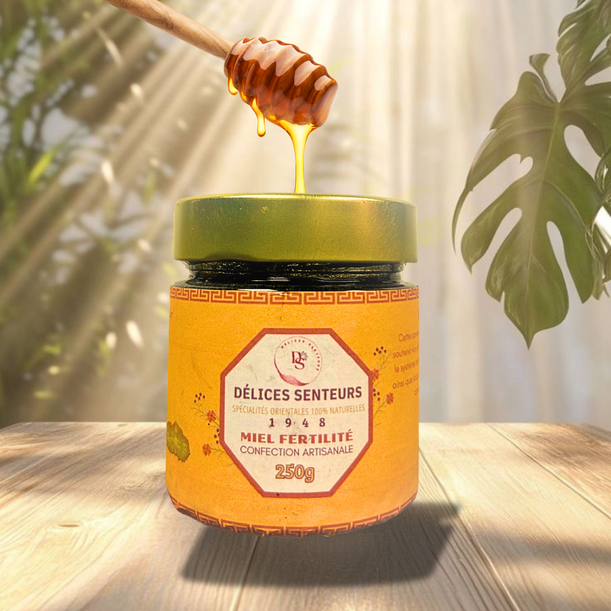 Miel Fertilité 250g - Délices Senteurs | Soutien Naturel & Vitalité Reproductive