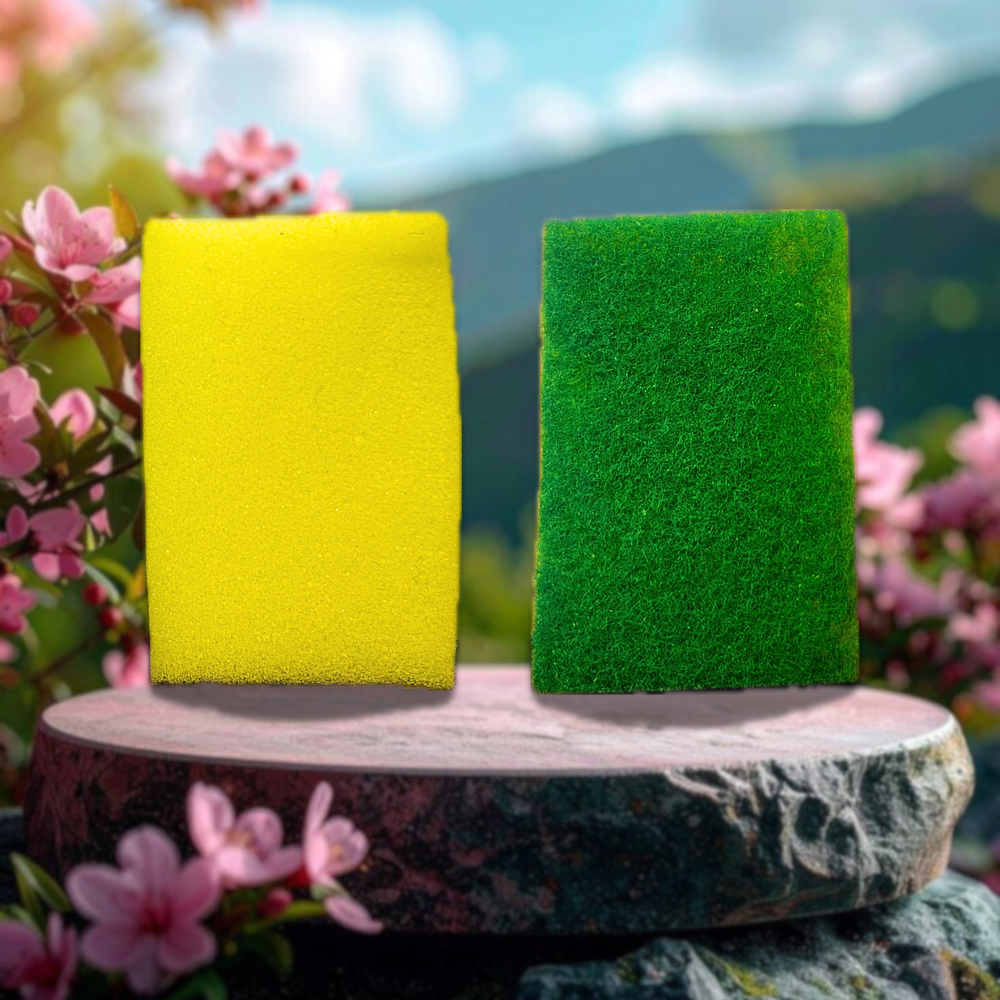 Éponge à récurer écologique