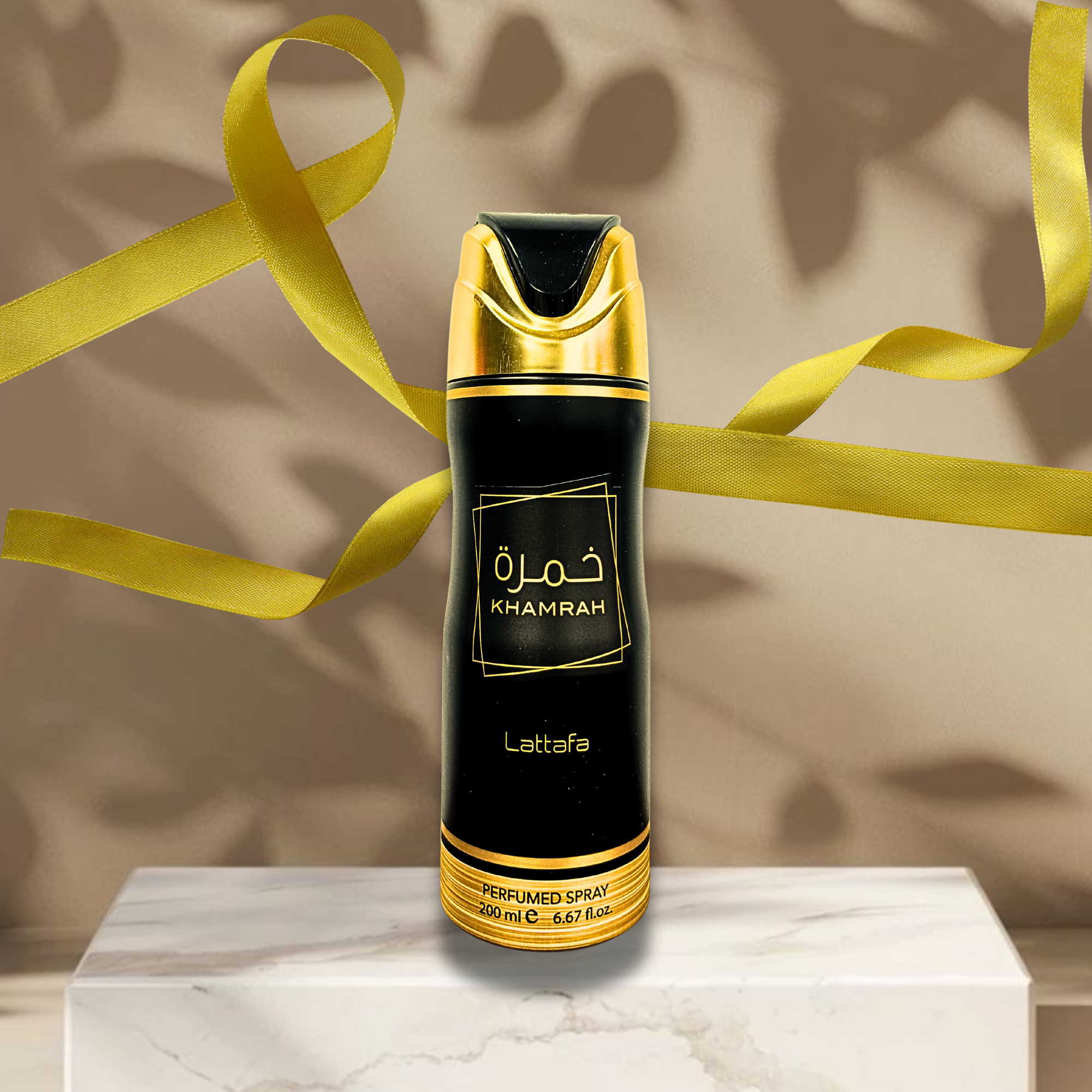 Déodorant Parfumé Khamrah de Lattafa - 200ml | Élixir Ambré & Gourmand de Dubaï