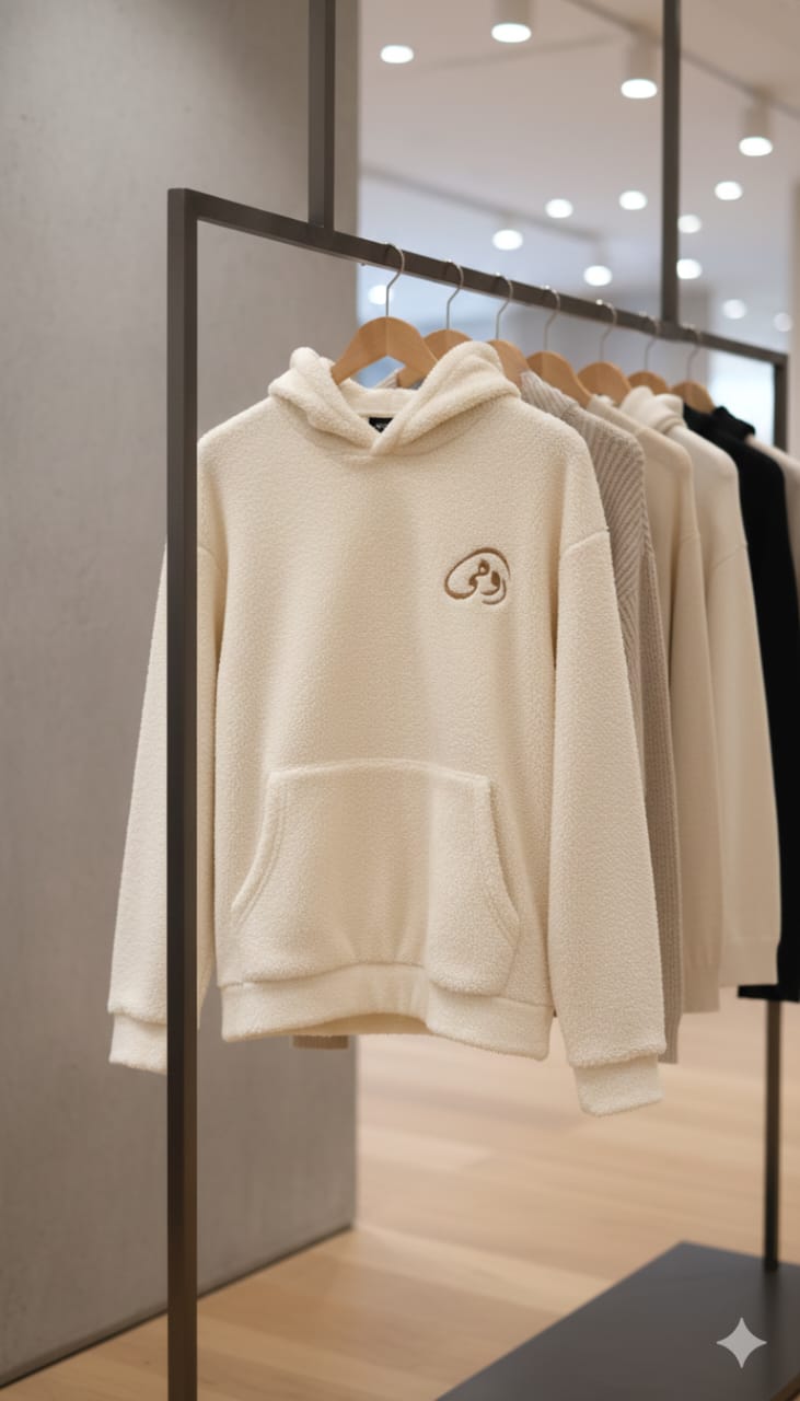 Winter Sherpa Fleece Unisex Hoodie Thick Premium Fleece