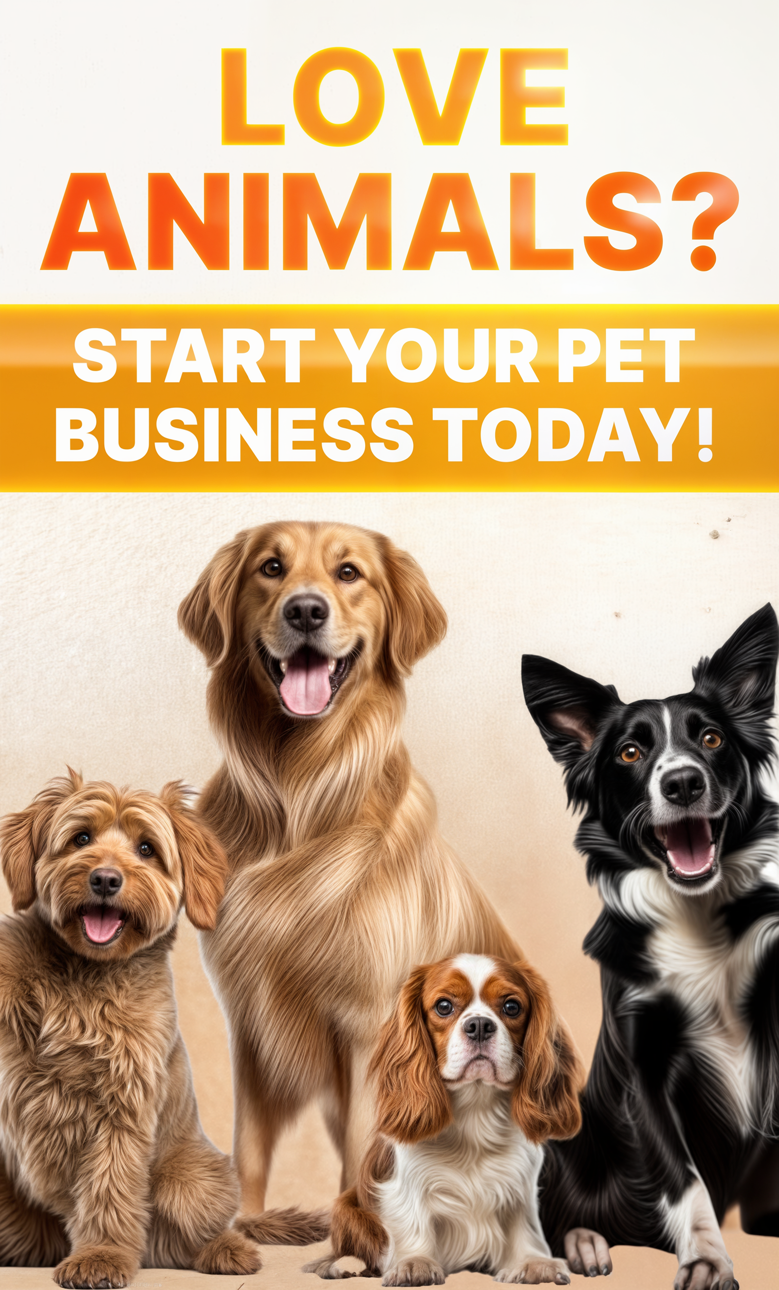 Love Animals? Start Your Pet Business Today!