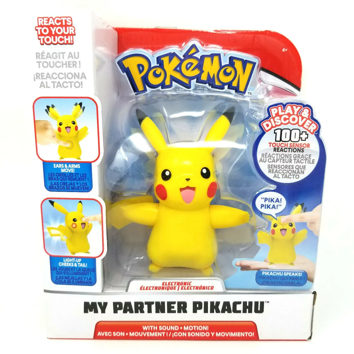 My Partner Pikachu Interactive Toy (opened and resealed)