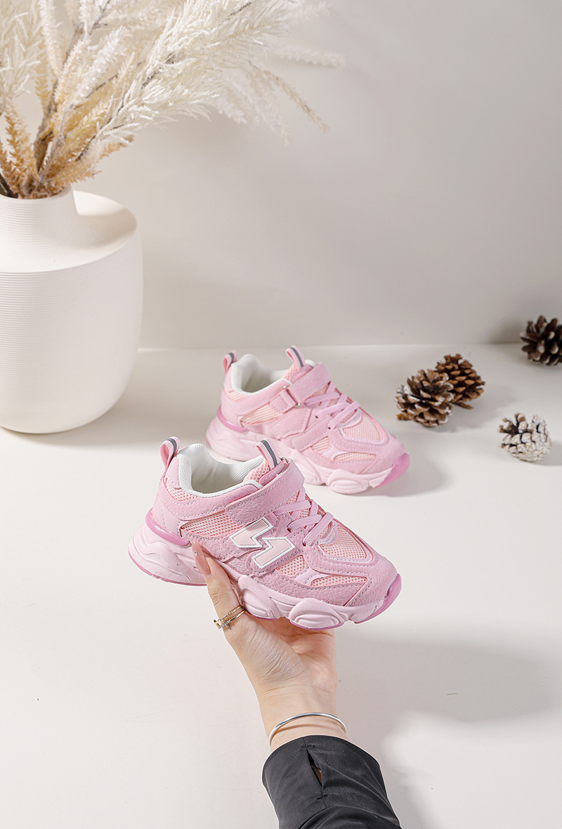 Newbi Roze kindersneakers