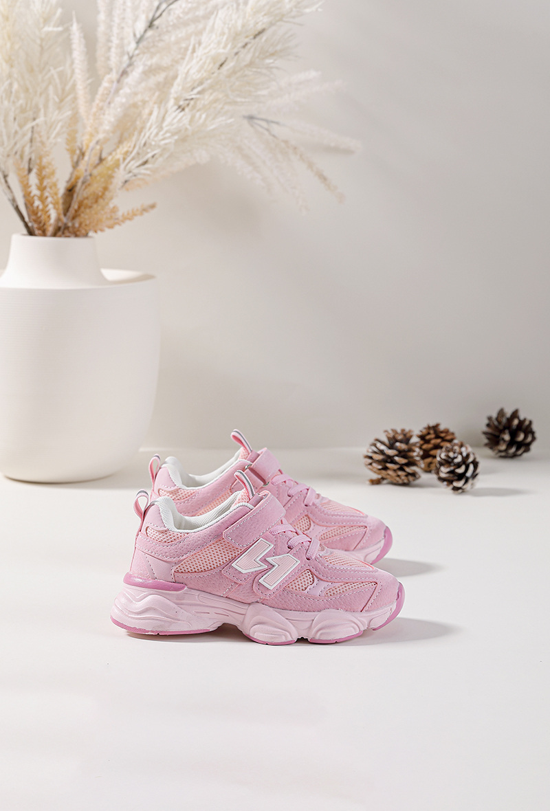 Newbi Roze kindersneakers