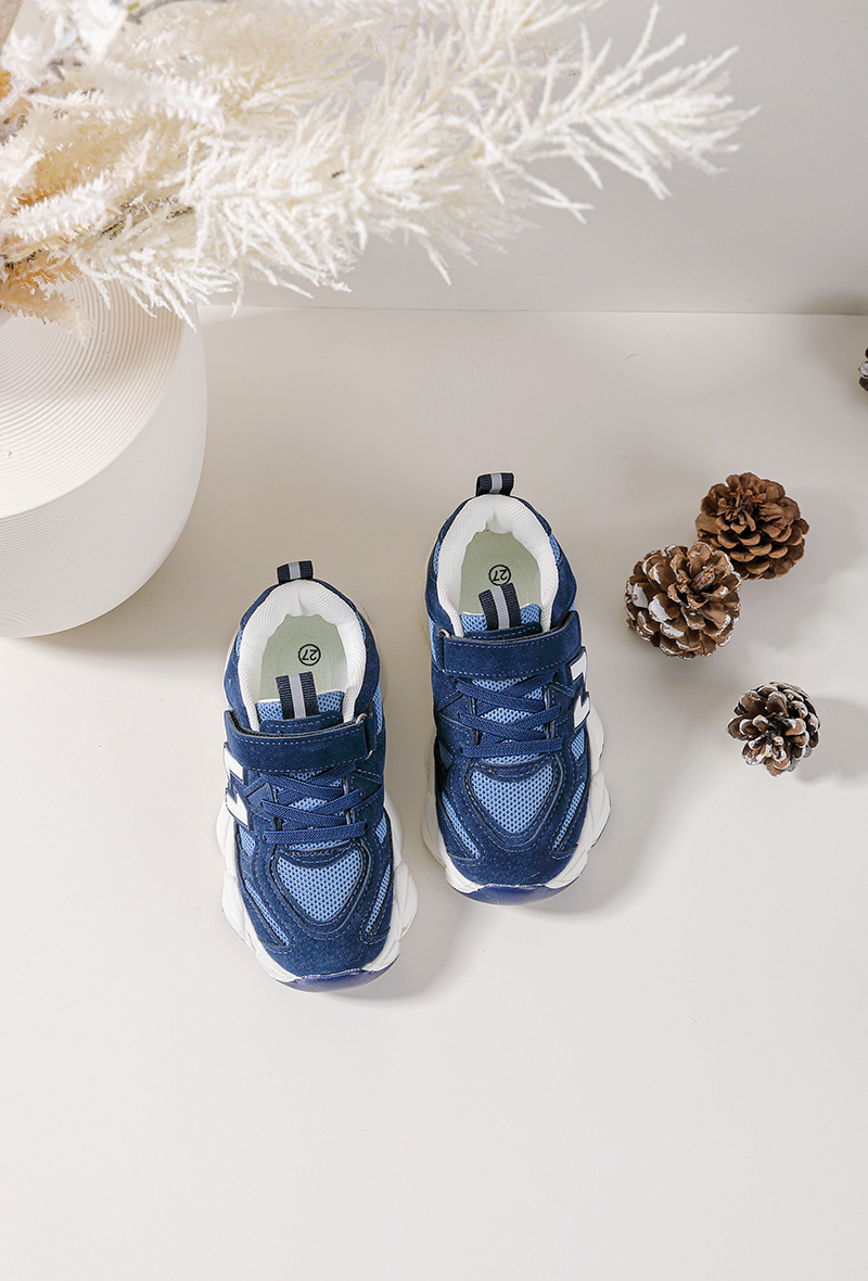 Newbi Blauwe Kindersneakers