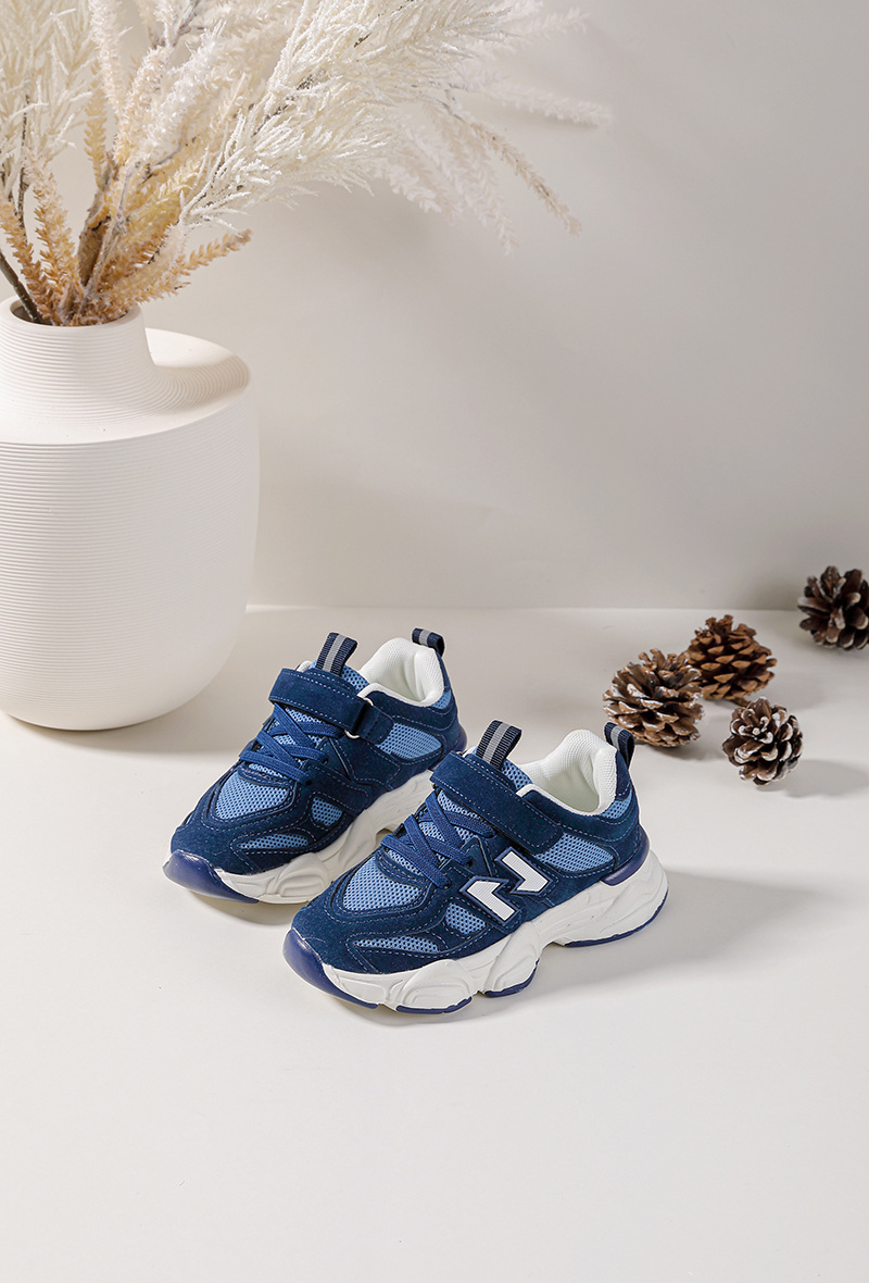 Newbi Blauwe Kindersneakers