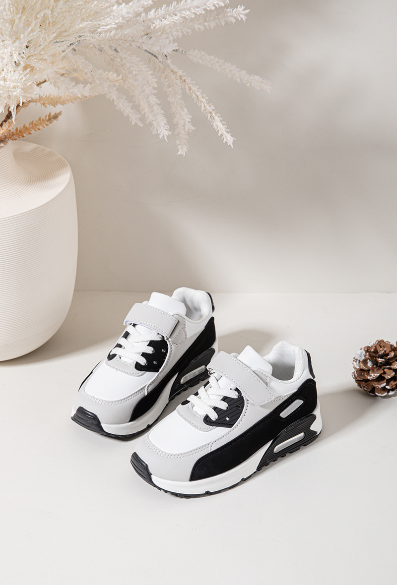 Rmax Zwarte Kindersneakers 