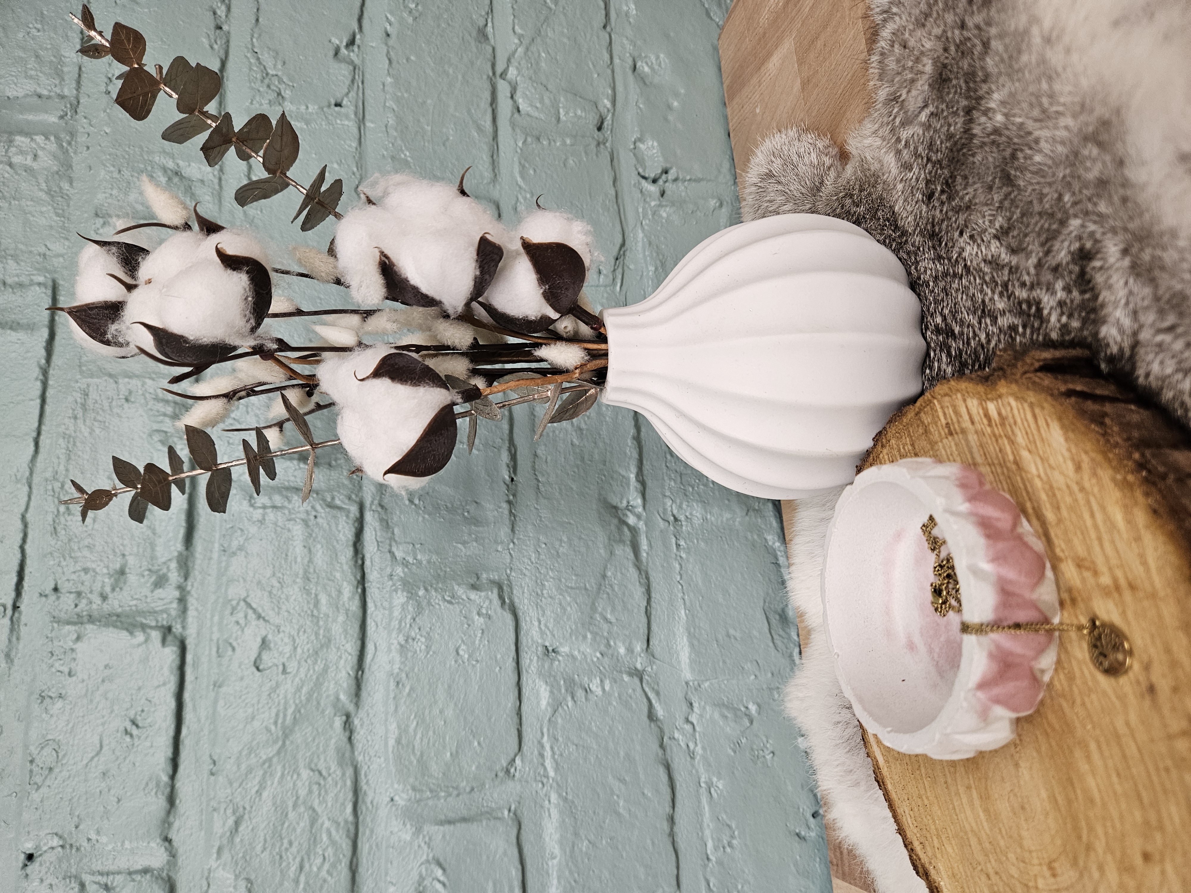 coupelle losange rose et blanc