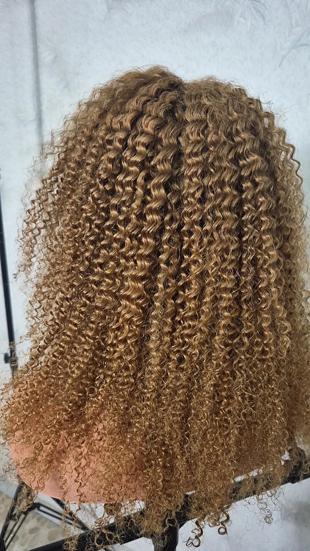 18 inch AFRO WIG 100% human hair