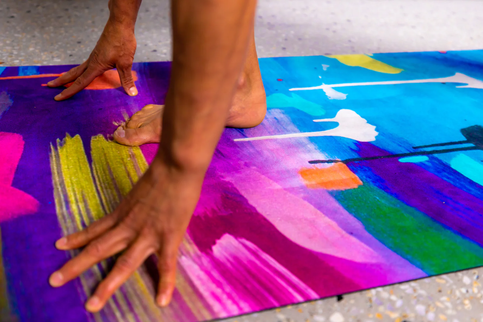 Wild Mingo Waschbare Trainingsmatte Swell