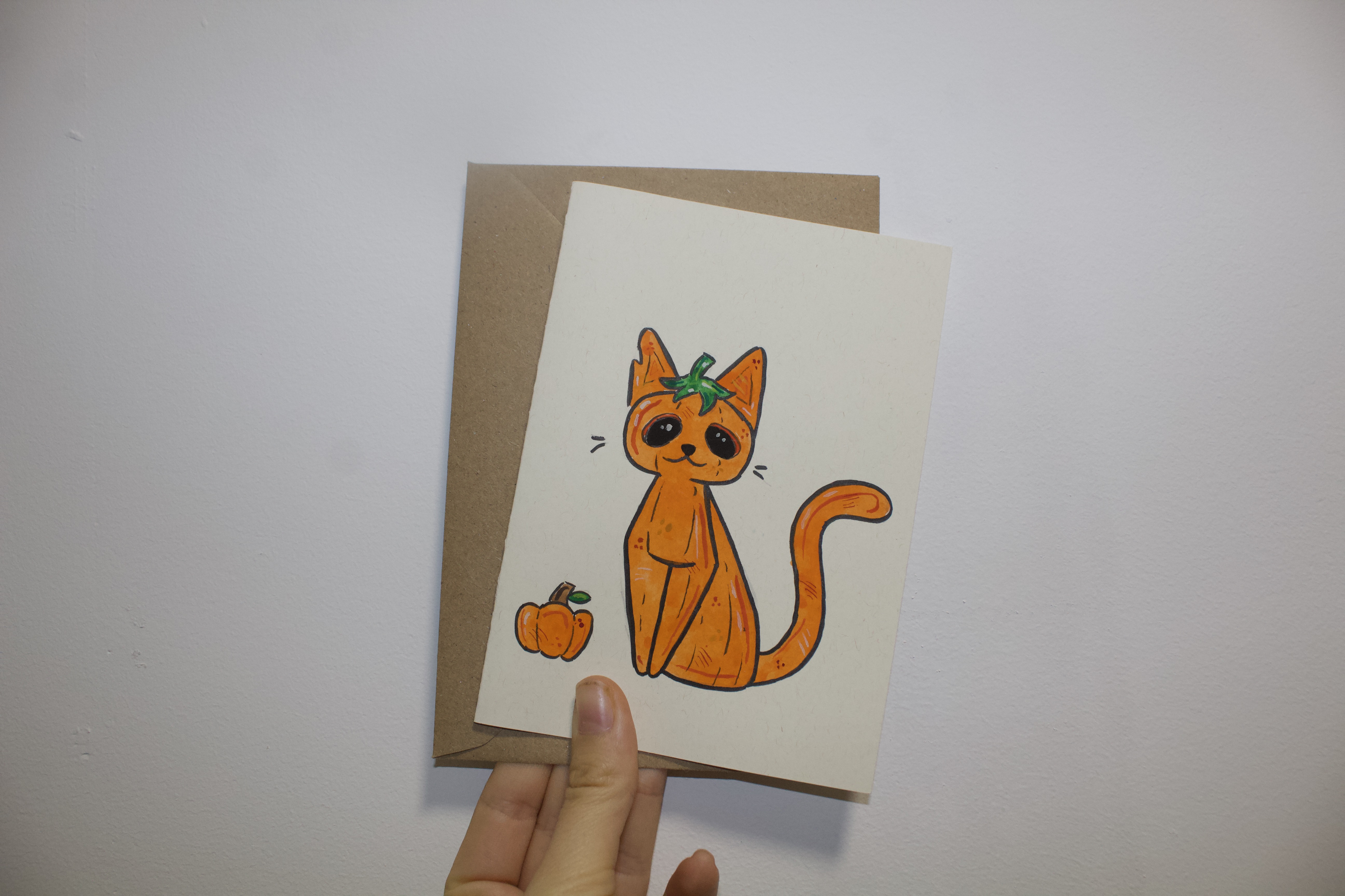 Halloween Pumpkin Cats