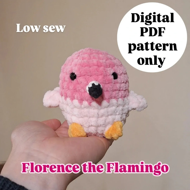 Florence the Flamingo PDF Pattern