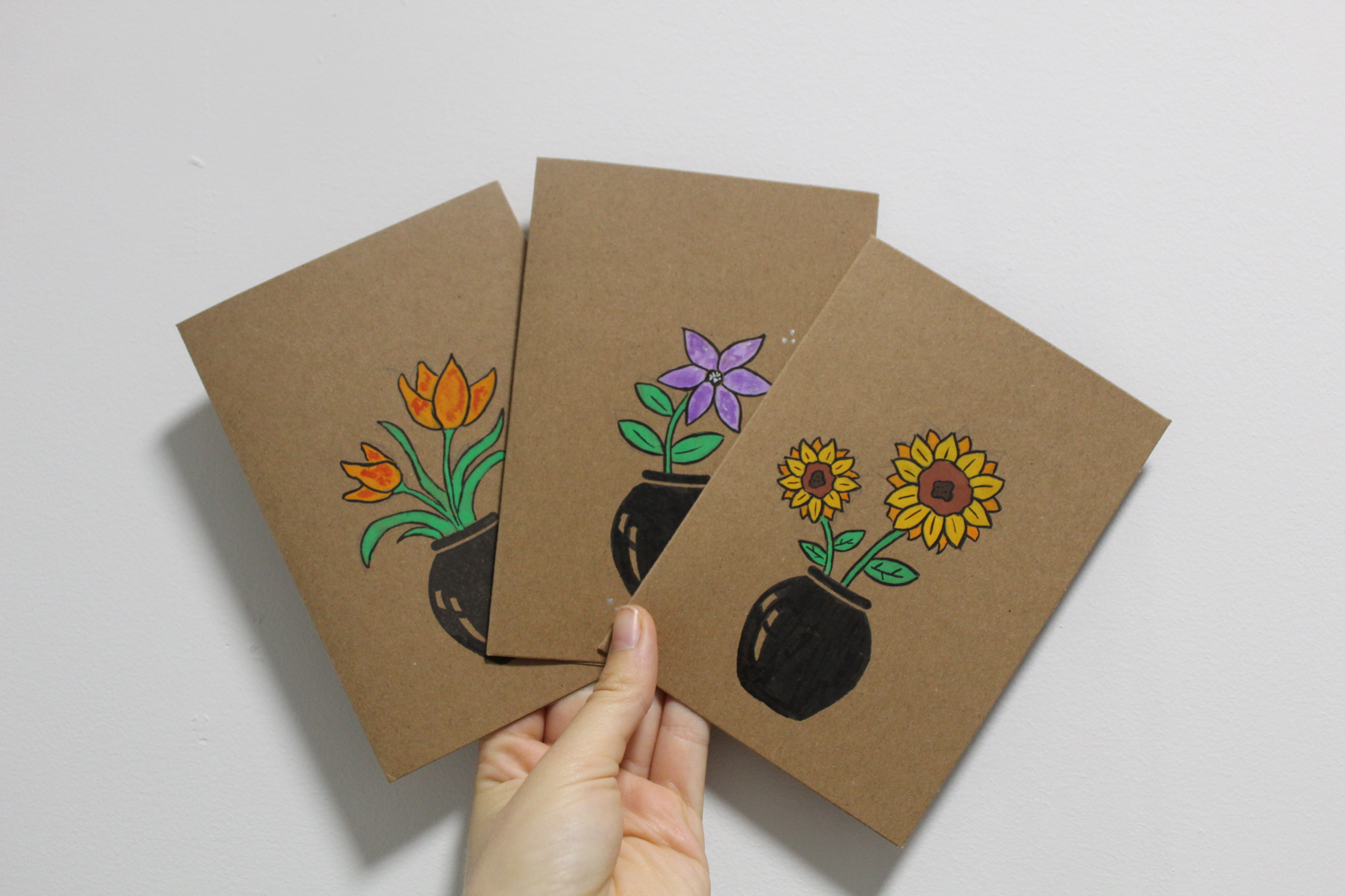 Flower Cards Collection