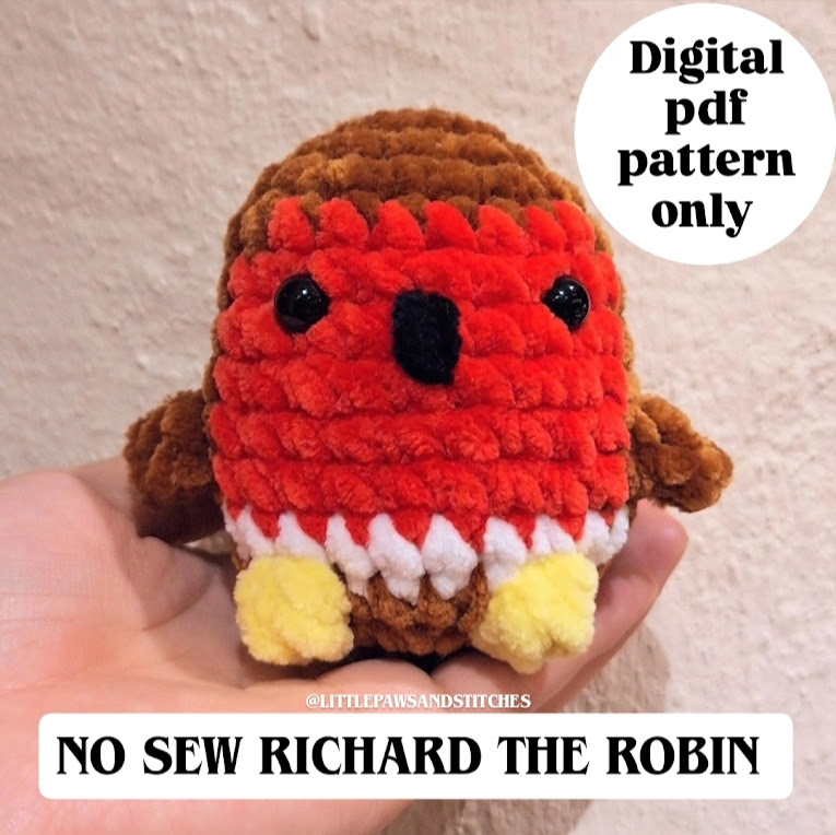 Richard the Robin PDF Pattern