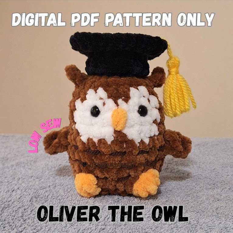 Oliver the Owl PDF Pattern