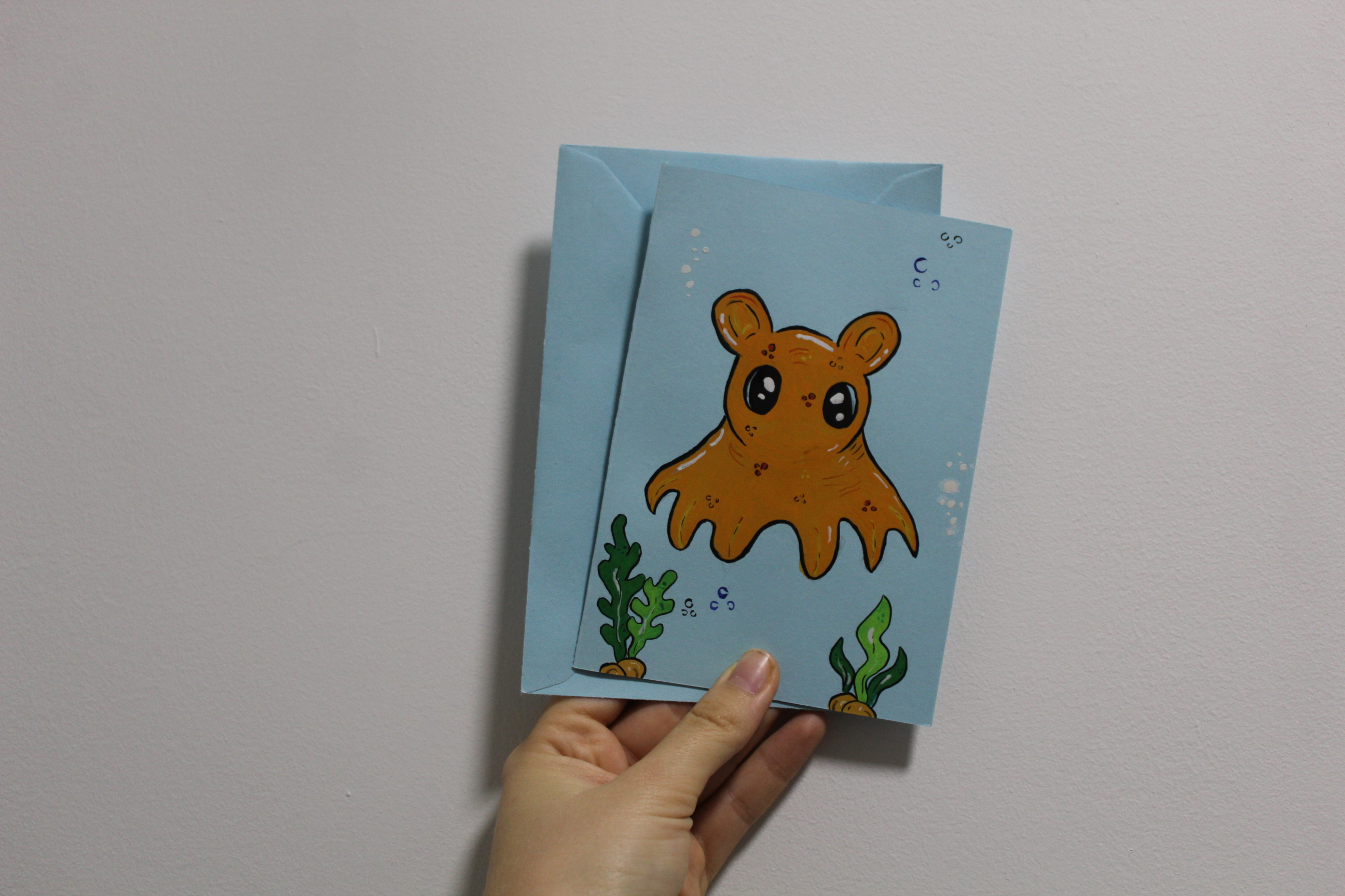 Flapjack Octopus Greeting Cards