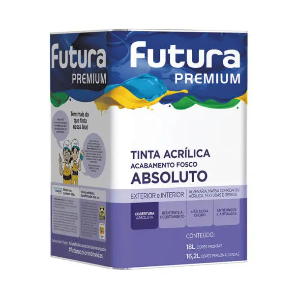 Futura Premium FOSCA Tinta Acrílica Absoluto