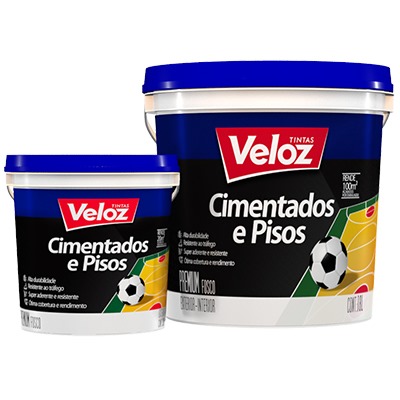 Tinta Veloz Cimentados e Pisos