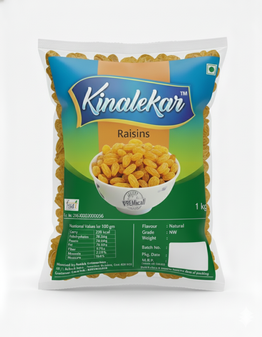 Kinalekars Premium Assorted Raisins