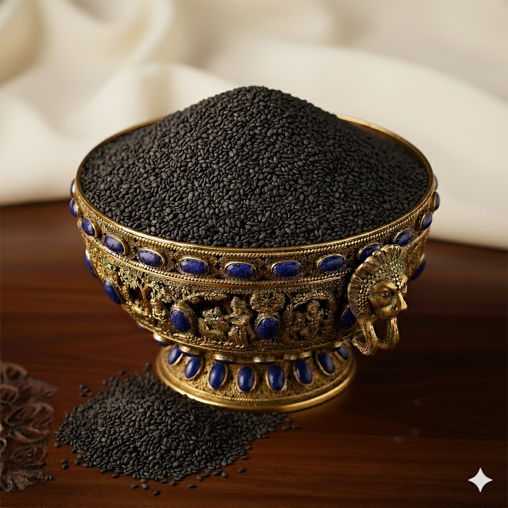 Kinalekars Premium Black Til (Sesame) - 1 Kg