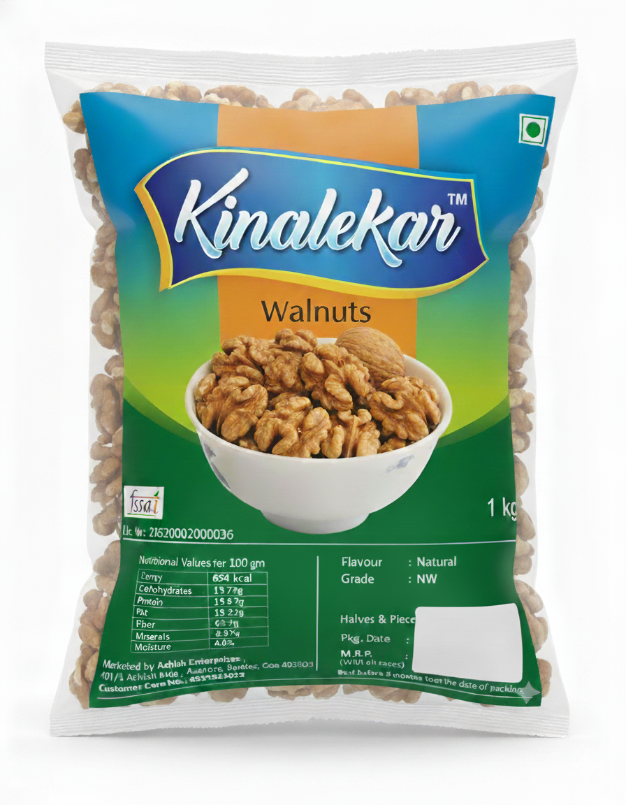 Kinalekar's Premium Whole Walnuts