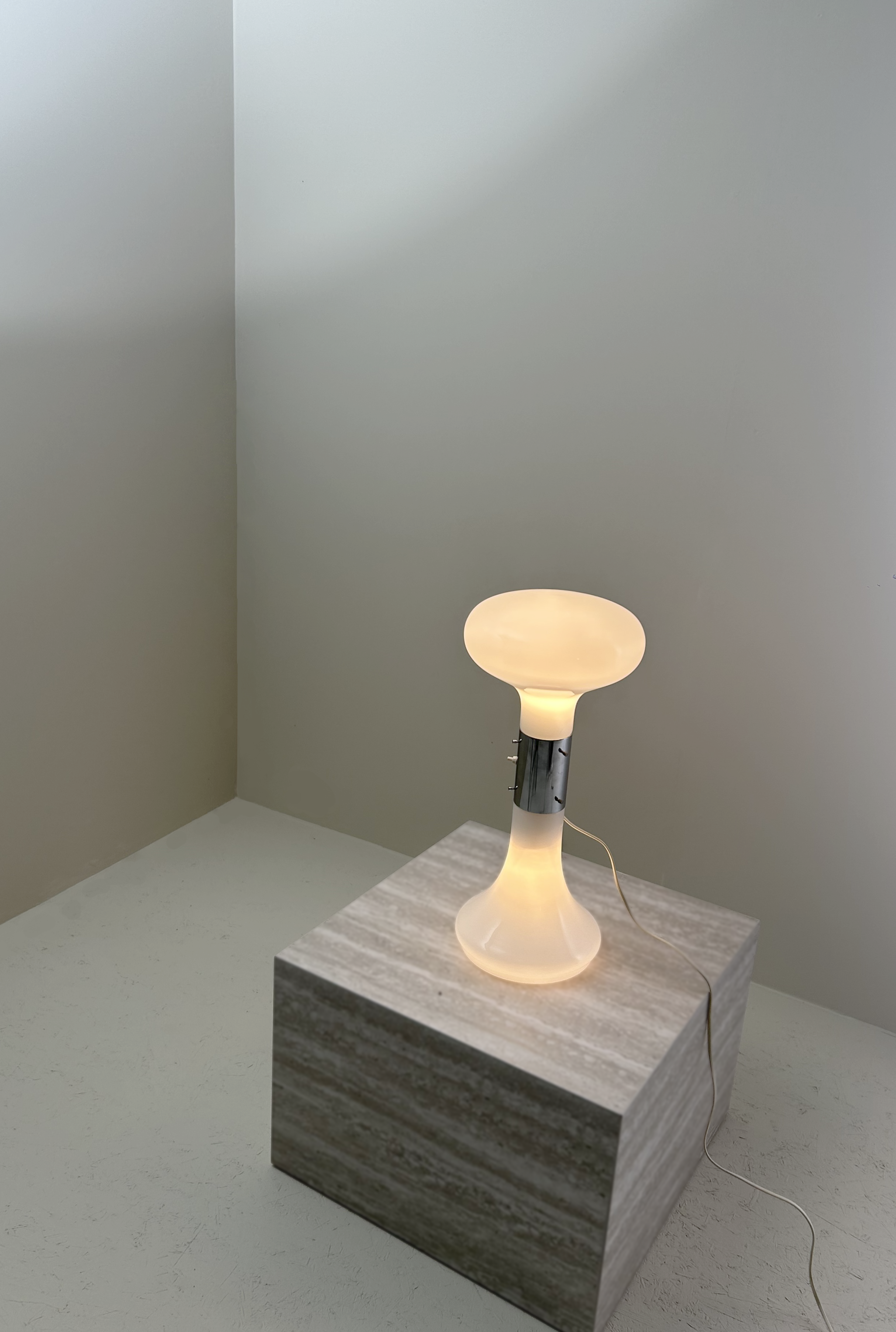 Space Age standing lamp by Carlo Nason for A.V. Mazzega, 1970s. 