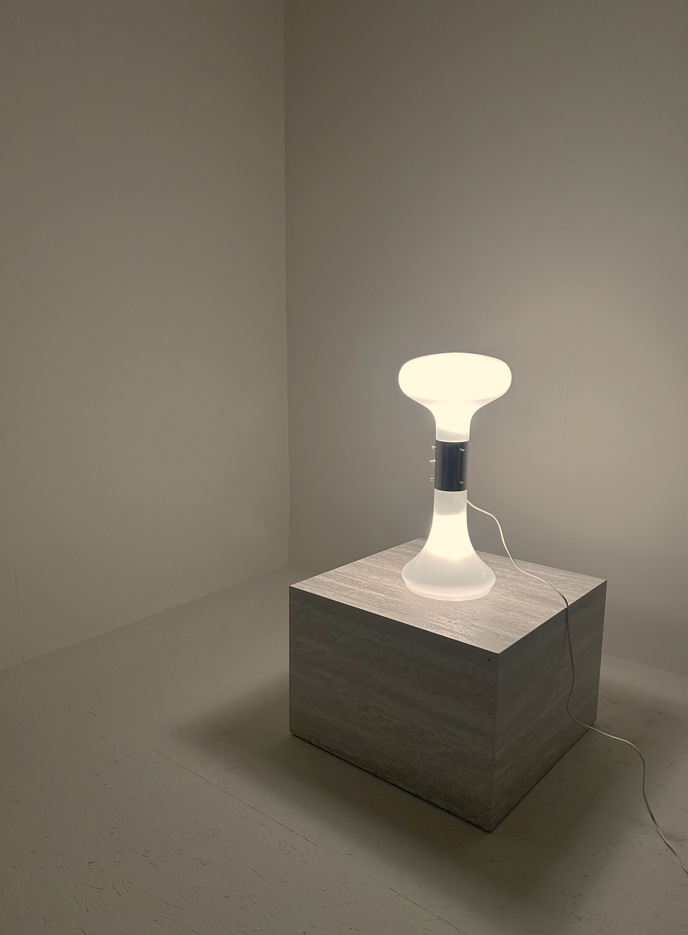 Space Age standing lamp by Carlo Nason for A.V. Mazzega, 1970s. 