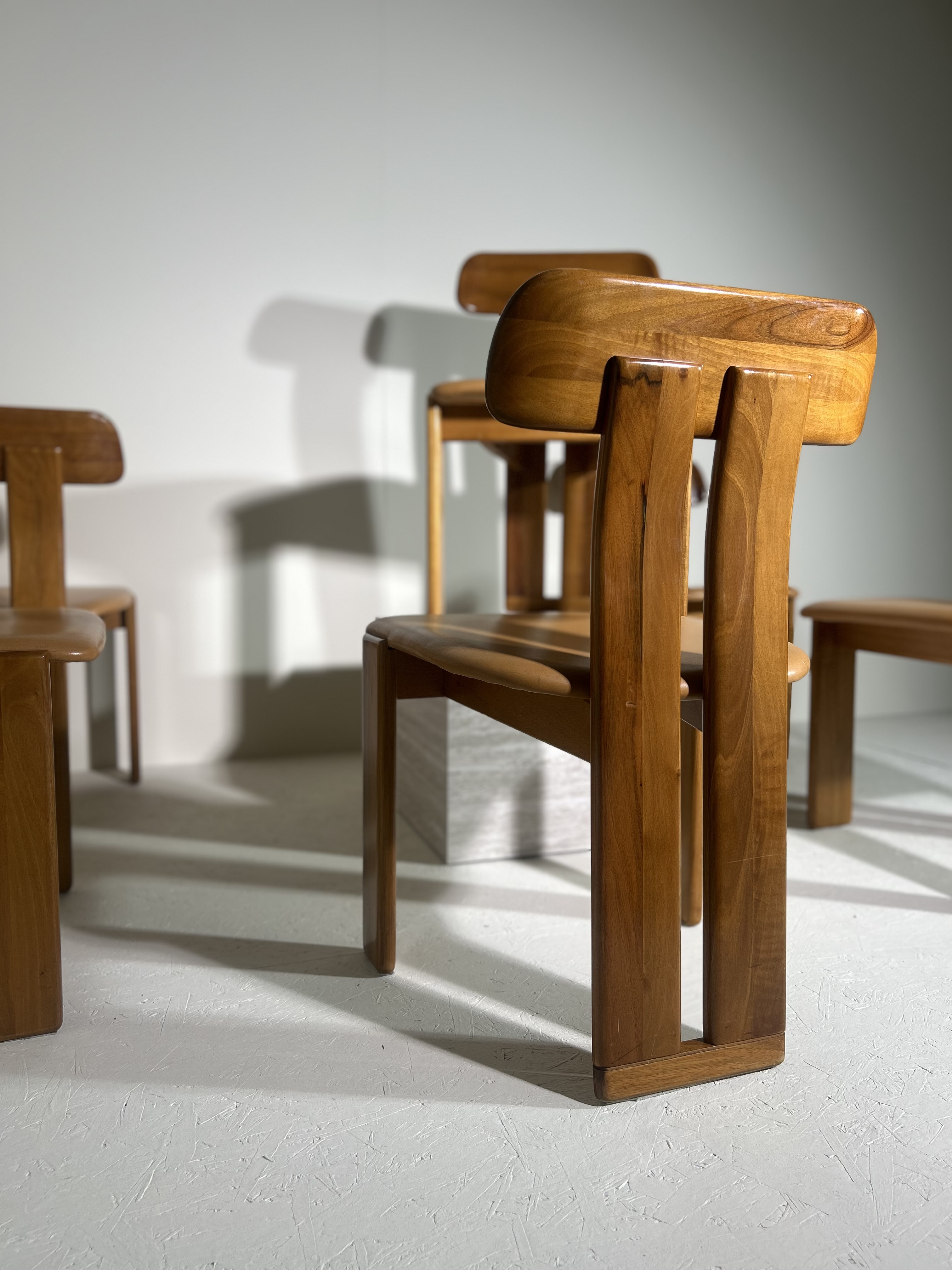 Sapporo Dining Chairs by Mario Marenco for Mobil Girgi, Set of 6