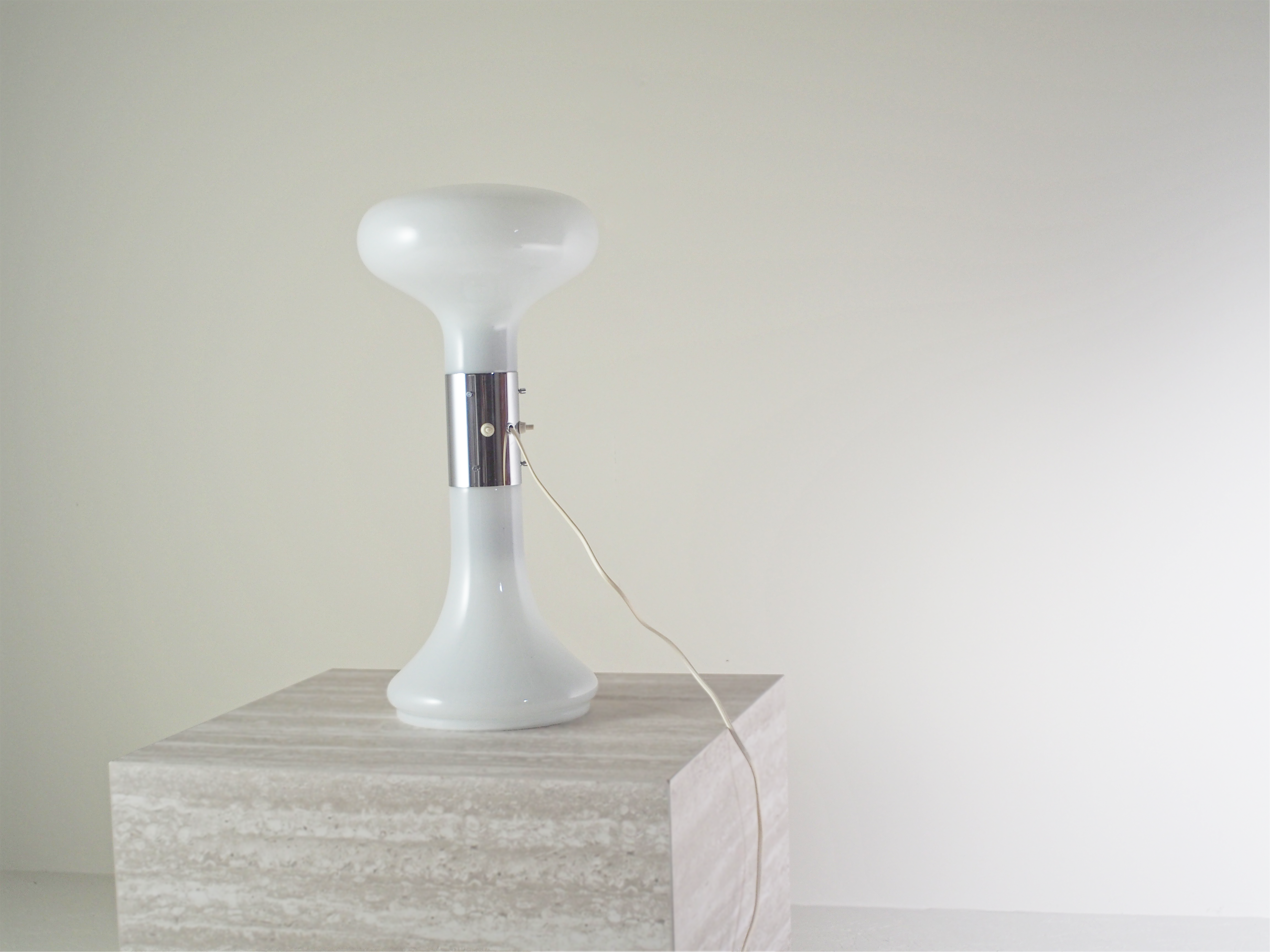 Space Age standing lamp by Carlo Nason for A.V. Mazzega, 1970s. 