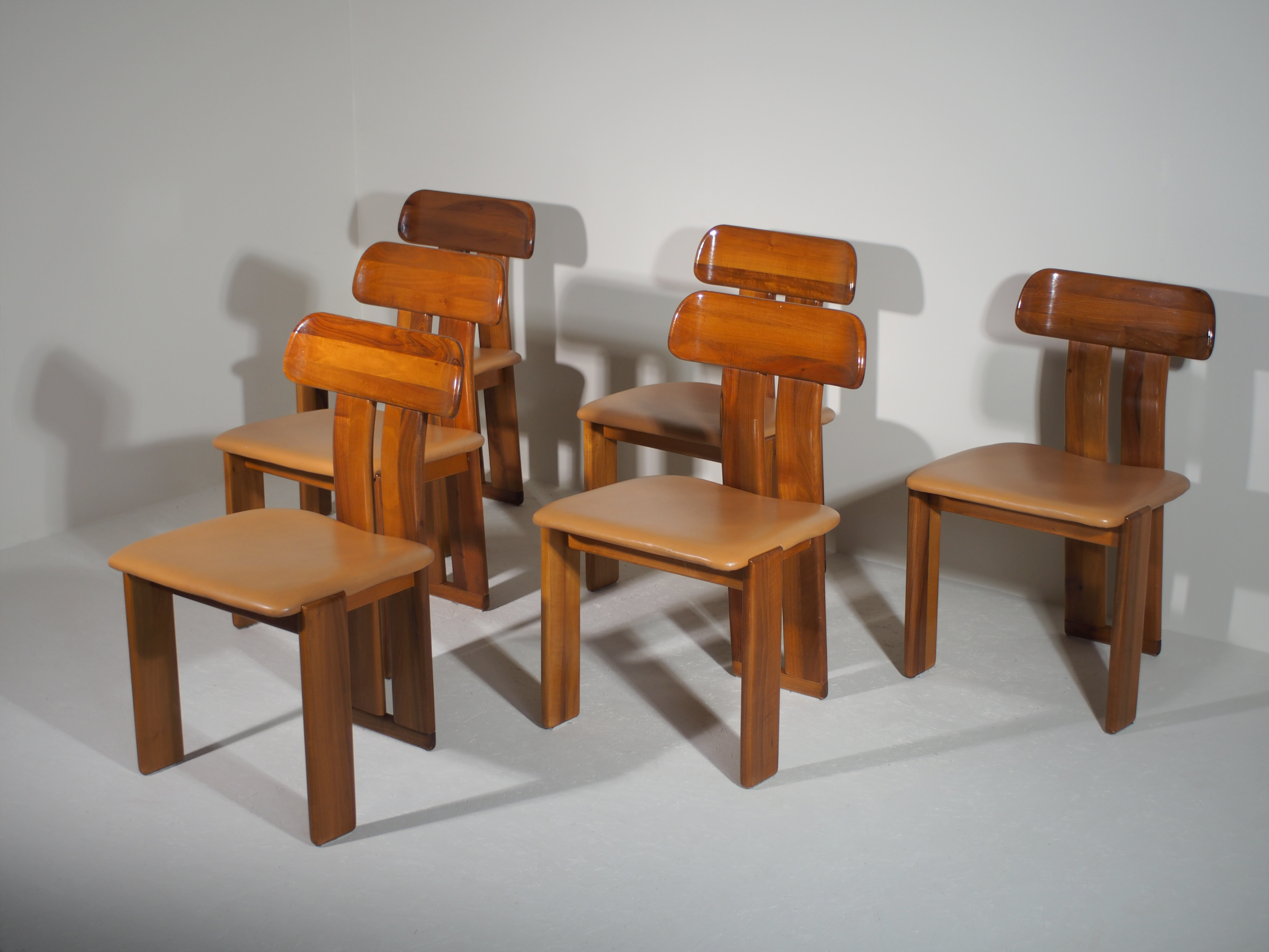 Sapporo Dining Chairs by Mario Marenco for Mobil Girgi, Set of 6