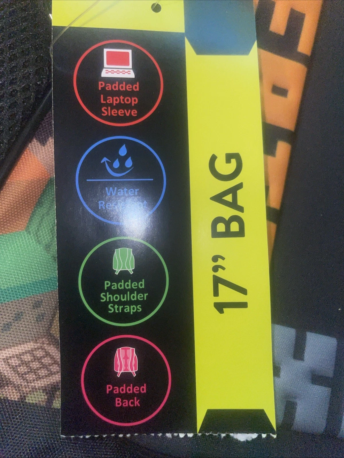 Minecraft Themed Backpack 