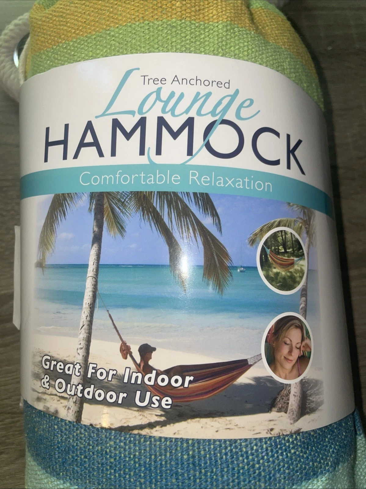 Tree Anchored Lounge Hammock