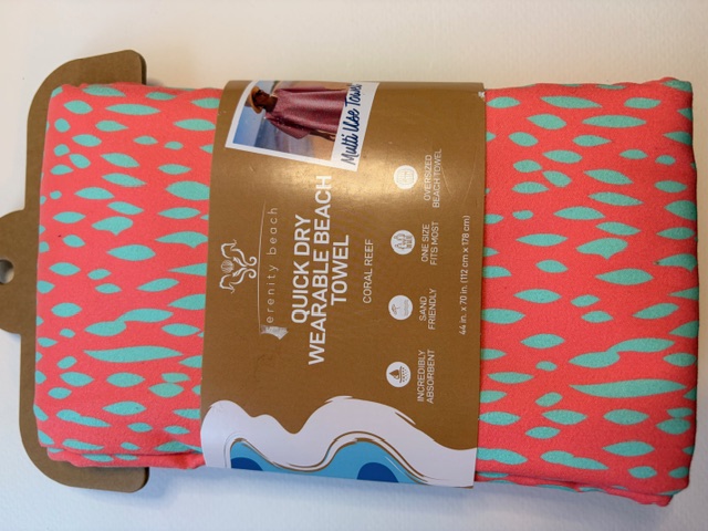 Quick Dry Wearable Beach Towel