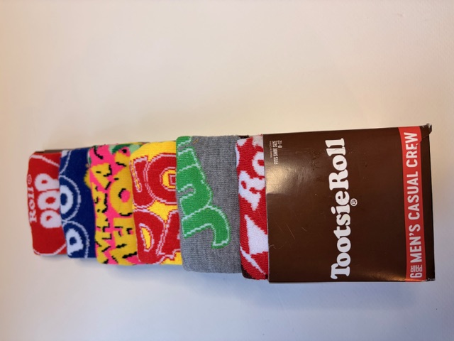 Tootsie Roll Men's Casual Crew Socks