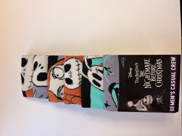 The Nightmare Before Christmas Men's Casual Crew Socks