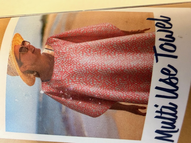 Quick Dry Wearable Beach Towel