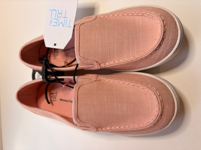Women's Pink Slip-On Canvas Shoes