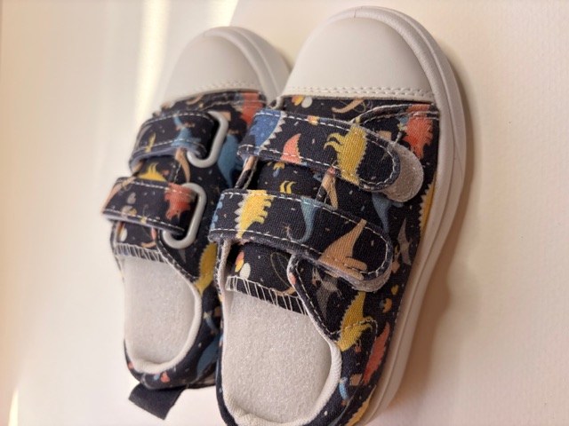 Baby Dinosaur Print Shoes size 8.5-9.0