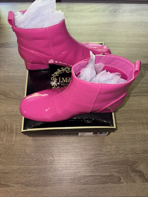 I. Miller Lupe Pink Boots Kids 3M