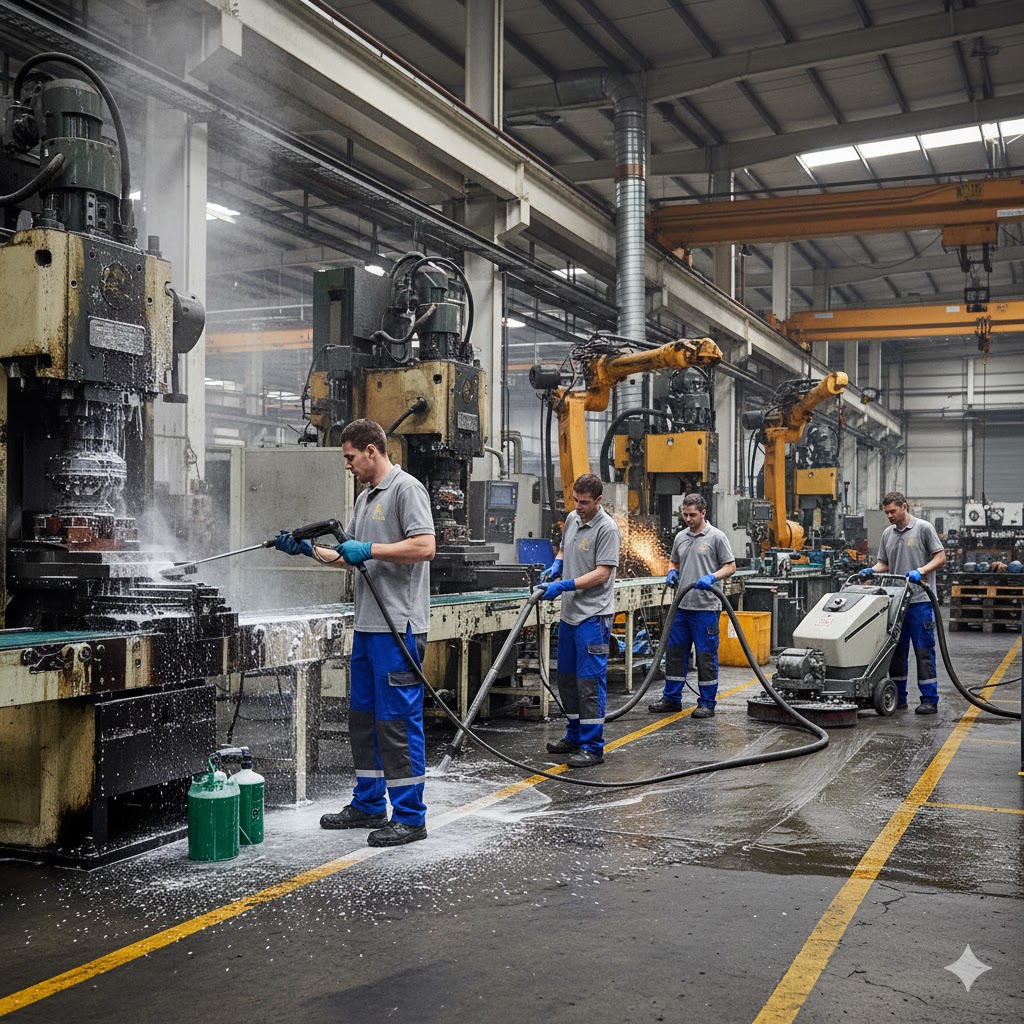 Limpieza de Plantas y Fábricas