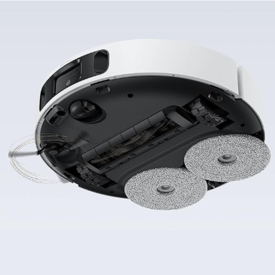 Robot aspirador automático con estación base inteligente