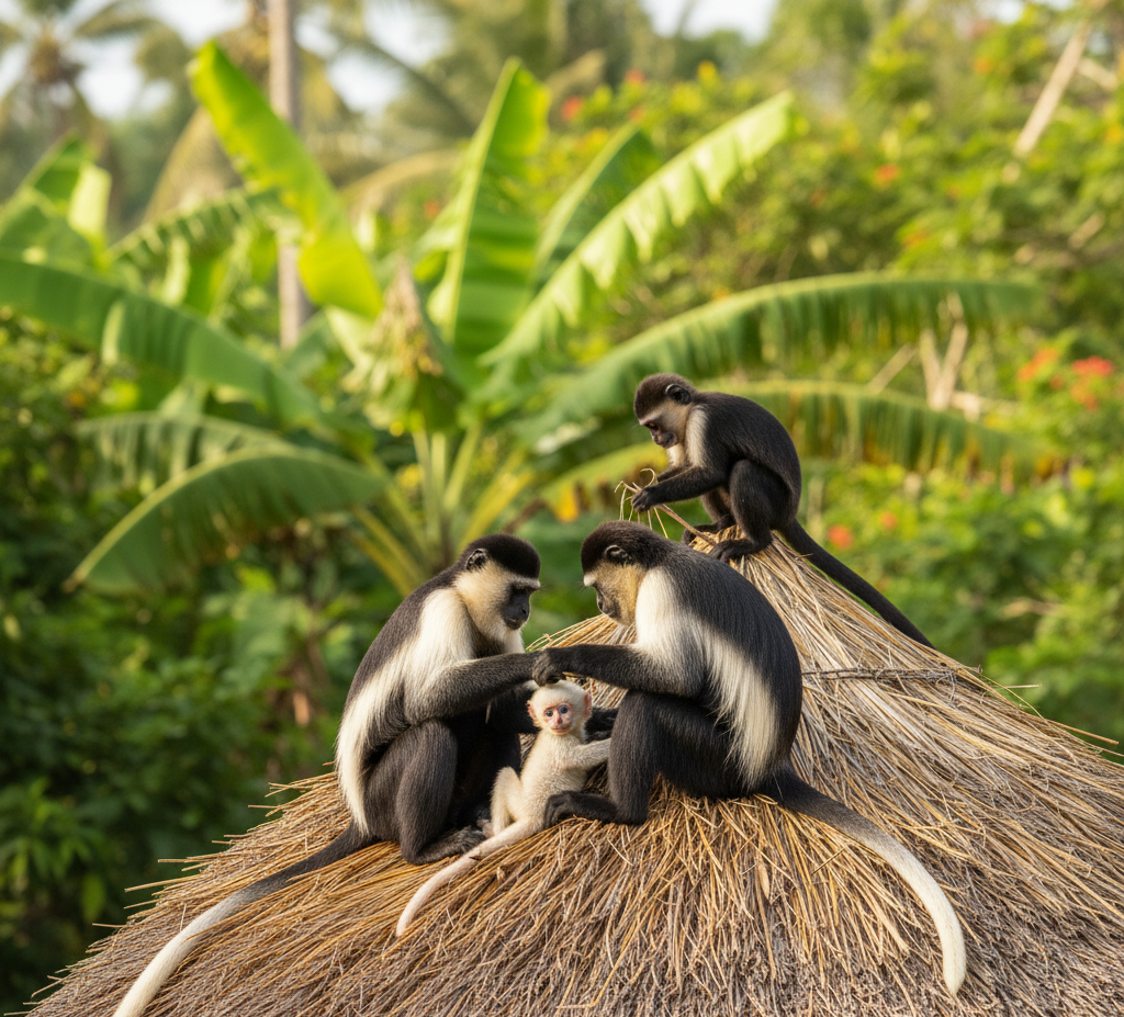 Colobus Monkey Experience - Diani