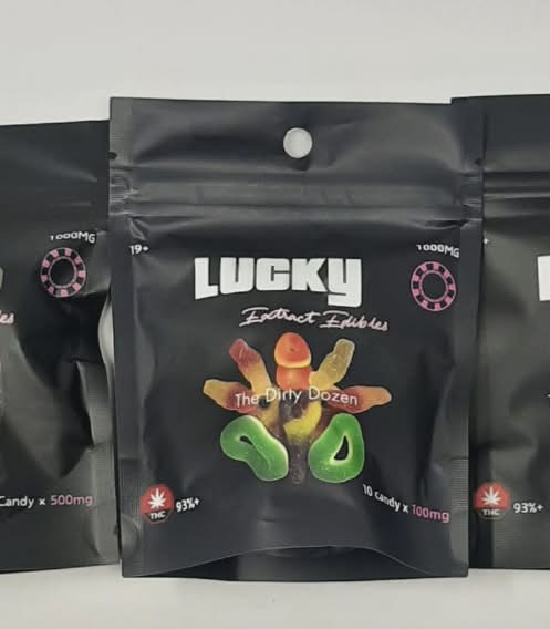 Lucky Extracts - Dirty Dozen  1000mg       Rating: 30