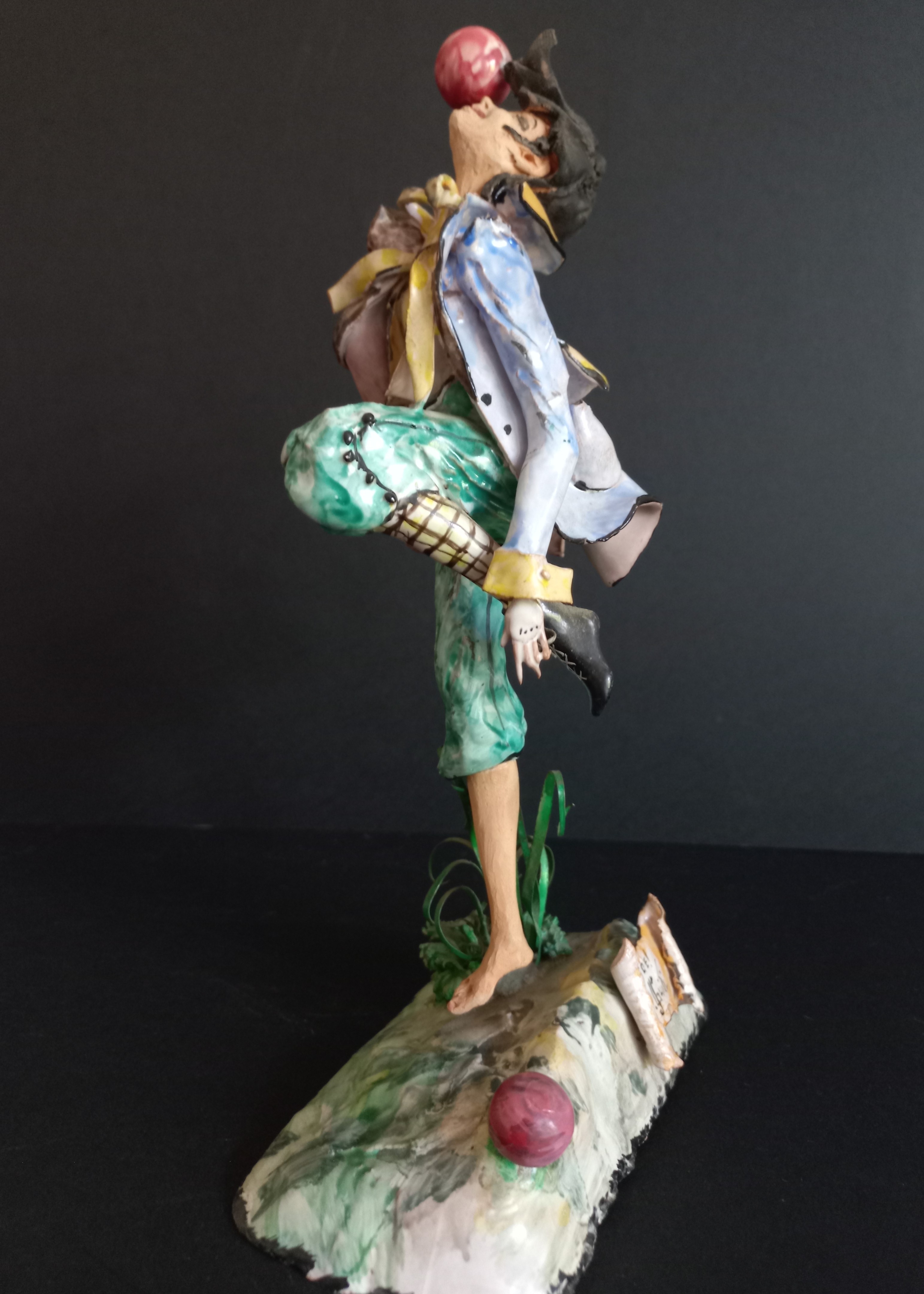 Statua Artigianale Alfredo Guidini "Il Giocoliere", Anni 1930 