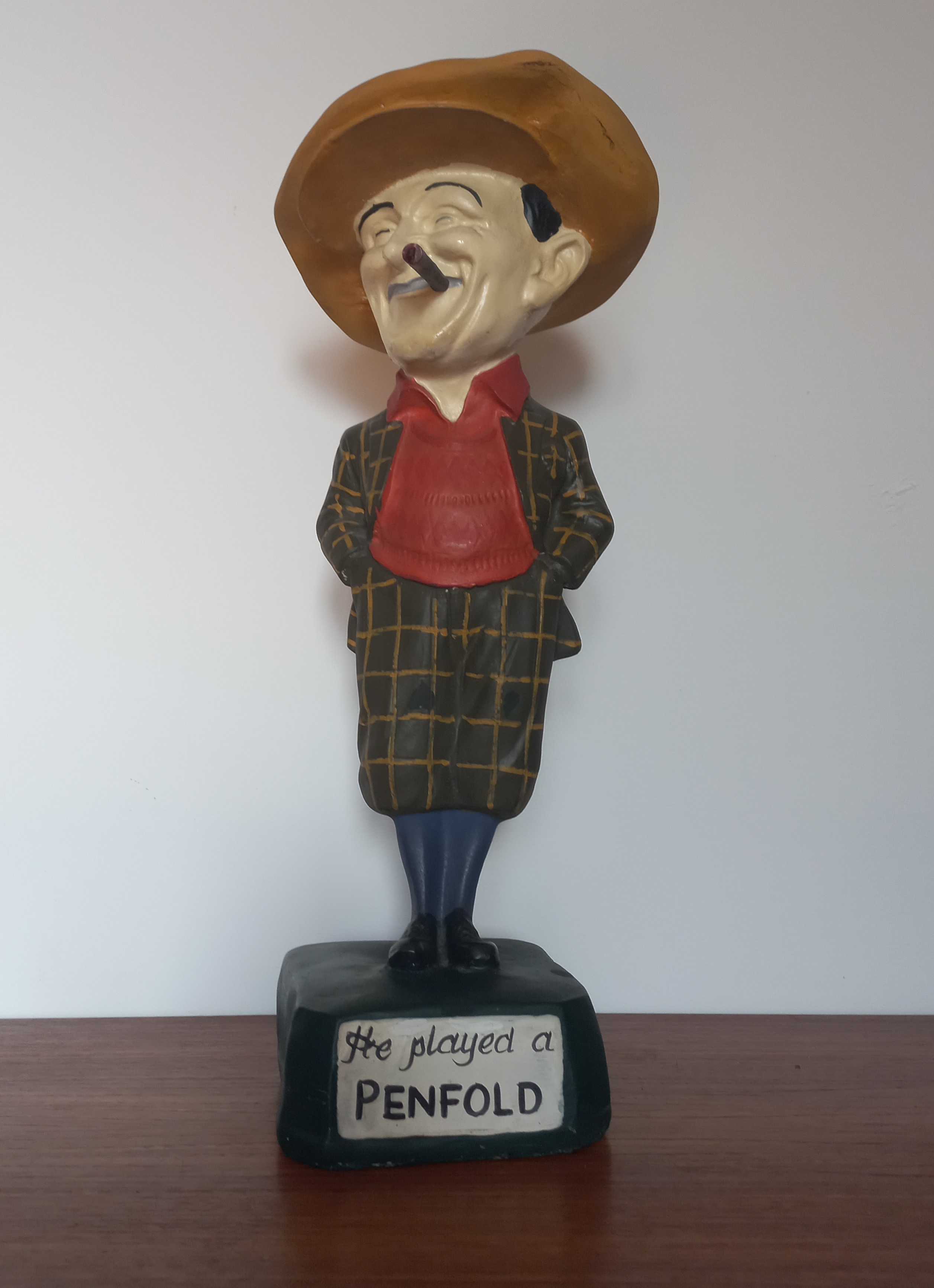 Statua pubblicitaria vintage Penfold 