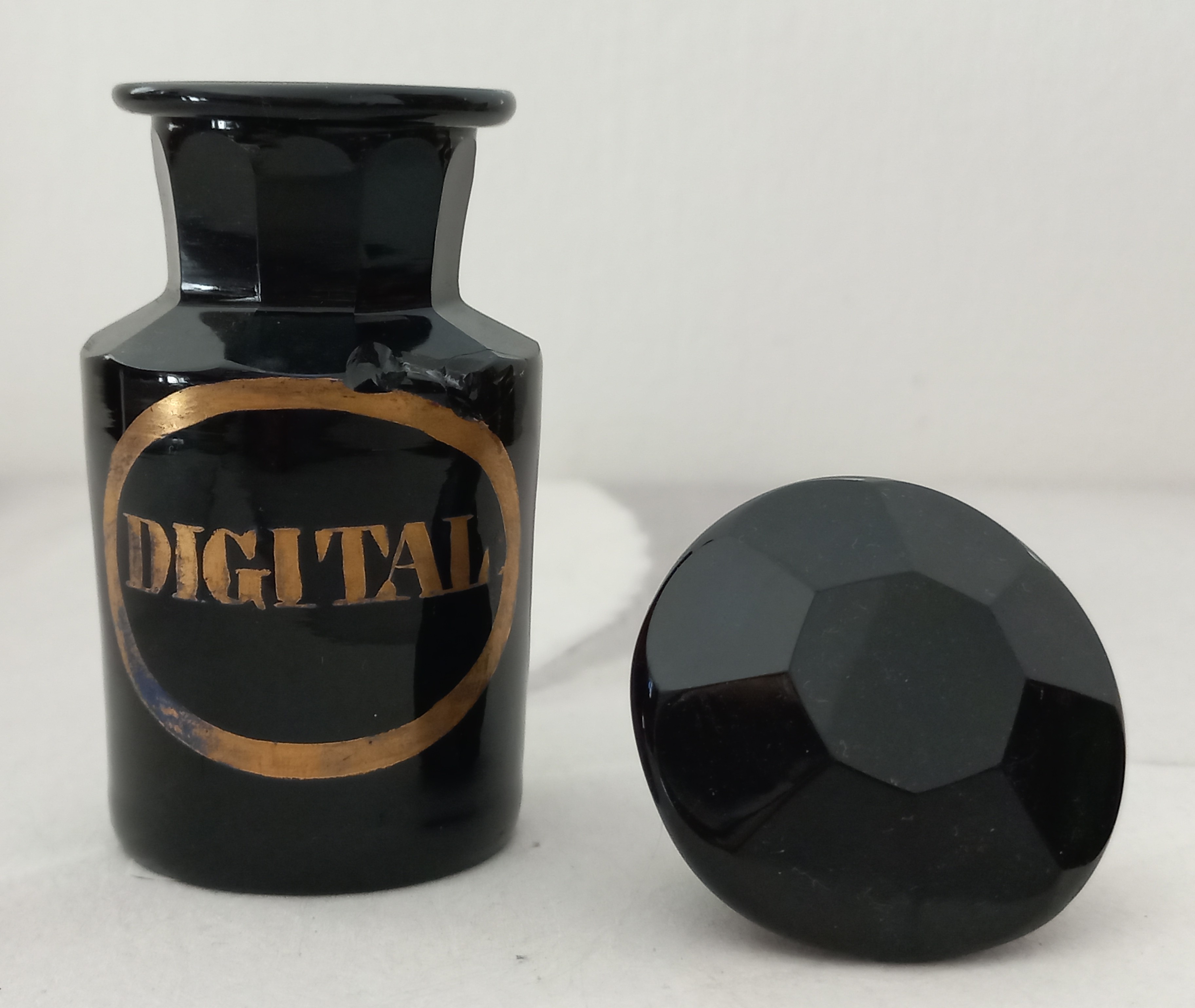 Vaso da Farmacia antico "Digital", ca. 1850